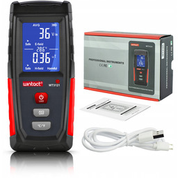 Miernik Pola Elektromagnetycznego Tester Fal Promieniowania 100uT Alarm