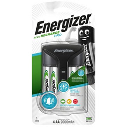 OUTLET Ładowarka akumulatorków Ni-MH Energizer PRO + 4