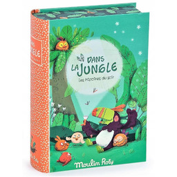 Latarka projektor 5 bajek z dżungli Moulin Roty