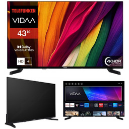 Telewizor LED 43'' Telefunken D43U790B2CW Smart TV 4K