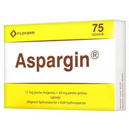 Aspargin, 75 tabletek