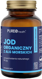 Pureo Health Jod Organiczny z Alg Morskich, 60