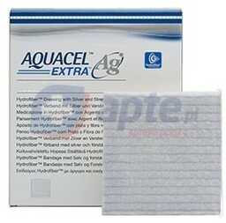 Aquacel Ag+ Extra opatrunek hydrowłóknisty 5cm x 5cm
