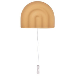 Lampa Ścienne OYOY Living Design, brąz rdzawy, pokój