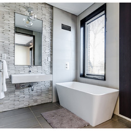 Kratka wentylacyjna kominkowa WIND 22x30 czarna