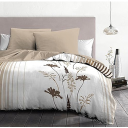 Home Pościel Passion Komplet pościeli 240x260 NARJISS Kremowa
