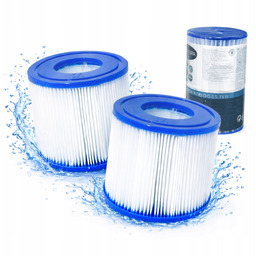 Filtr 60311 do Pompy Lay-Z-Spa Bestway 2szt Typ