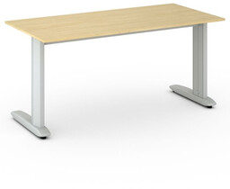 Biurko PRIMO FLEXIBLE 1600 x 800 mm, brzoza