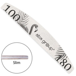 Pilnik Aba Group półksiężyc łódka Szary Slim 100/180