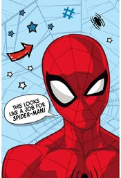 Jerry Fabrics Koc dziecięcy Spider-man, 100 x 150