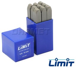 Limit Numeratory znaczniki cyfrowe 0-9 wysokość 6 mm