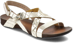 Armodo Złote Sandały Eleganckie Buty Damskie