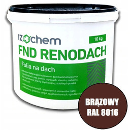Renodach brązowa Folia do Blachy Papy Betonu Drewna