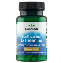 Suplement diety Suntheanine L-Teanina SWANSON, 100 mg, 60