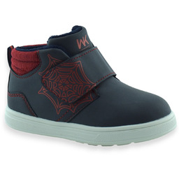 Buty jesienne dla chłopca ocieplane Wojtyłko 26088 Granatowe