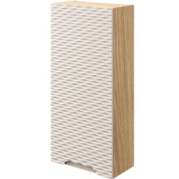 COMAD Szafka łazienkowa wisząca OCEAN BEIGE z drzwiami