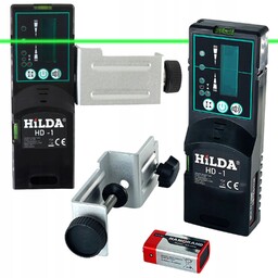 Hilda Odbiornik Detektor HD-1 Wiązki Lasera Poziomicy Krzyzowego