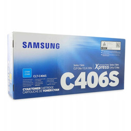 Toner Samsung CLT-C406S/ELS niebieski (cyan)