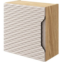 COMAD Szafka łazienkowa wisząca OCEAN BEIGE z drzwiami