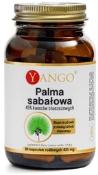 YANGO Palma sabałowa 45% kwasów tłuszczowych, 90 kaps.