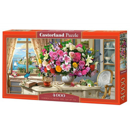 Castorland, puzzle, Letnie Kwiaty, 4000 el.