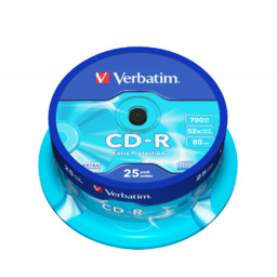 Płyty Verbatim CD-R 700MB 52x Extra Protection -