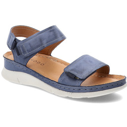 Armodo Granatowe Sandały Stylowe Sportowe Obuwie Damskie