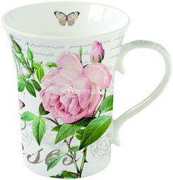 KUBEK PORCELANOWY Róże - Jardin Botanique 360 ml