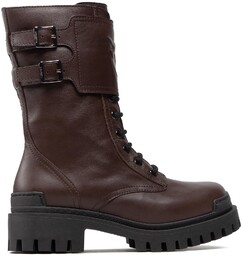 Trapery Pinko Cumino Bootie 1H2135 A072 Brązowy
