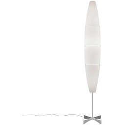 Lampa Podłogowa Foscarini, ściemnialny, biały, salon, metal