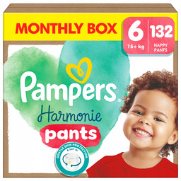 Pieluchomajtki Pampers Pants Harmonie rozmiar 6 132 sztuk
