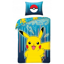Pościel Pokemon 160x200 Pikachu Gra Anima Pokemony