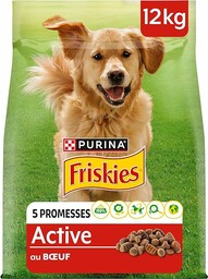 FRISKIES Karma dla psa aktywnego wołowiny 12 kg