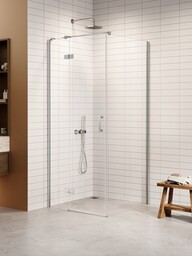 NEW TRENDY K-3611 Kabina NESTA chrom 1D kwadratowa