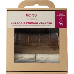 Rogy gryzak z poroża jelenia dla dużych psów