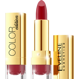 Eveline Color Edition, kremowa pomadka do ust, 729