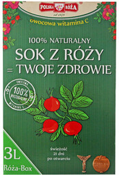 Polska Róża, sok z owoców dzikiej róży, 3
