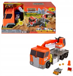 Mattel Matchbox Ciężarówka Koparka Duży pojazd z funkcją