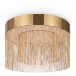 IMAGINARY Lampa sufitowa złota H34cm FI55Ccm 36W LED