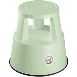 Wedo Stołek na kółkach STEP 21226019, biało-zielony, edycja