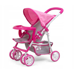 Milly Mally Wózek dla lalek Kate Prestige Pink
