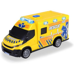 Dickie 203713014 SOS Iveco ambulans, ze światłem