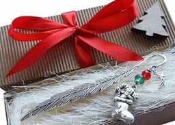 Zakładka do książki - prezent na święta 8214