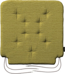 Poduszka na krzesło Olek, zielony szenil, 42 x