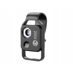 Mikroskop APEXEL 200x do telefonu czarny