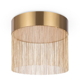 IMAGINARY Lampa sufitowa złota H30cm fi35cm 18W LED