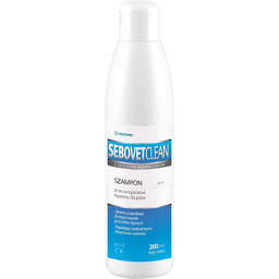 EUROWET Sebovet Clean 200ml Szampon dermatologiczny