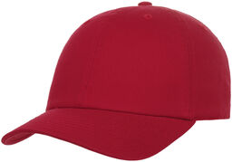 Czapka Dad Hat Strapback, czerwony, One Size