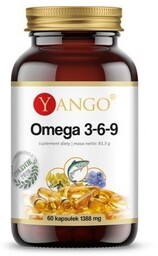 Yango Omega 3-6-9, 60 kapsułek
