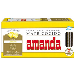 Yerba Mate Amanda Limon Cytrynowa Ekspresowe Saszetki Cocido